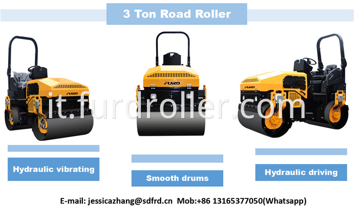 Vibratory Asphalt Road Roller